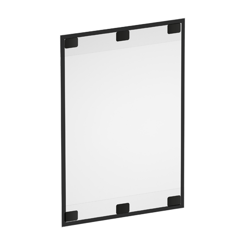 Plakattasche C-Hülle mit Magnethalterung A2 HOCH